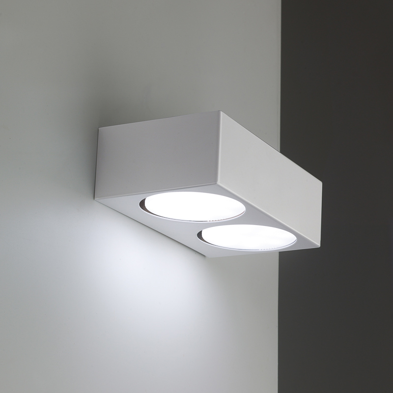 DADO x 2 - Applique 2 luci GX53