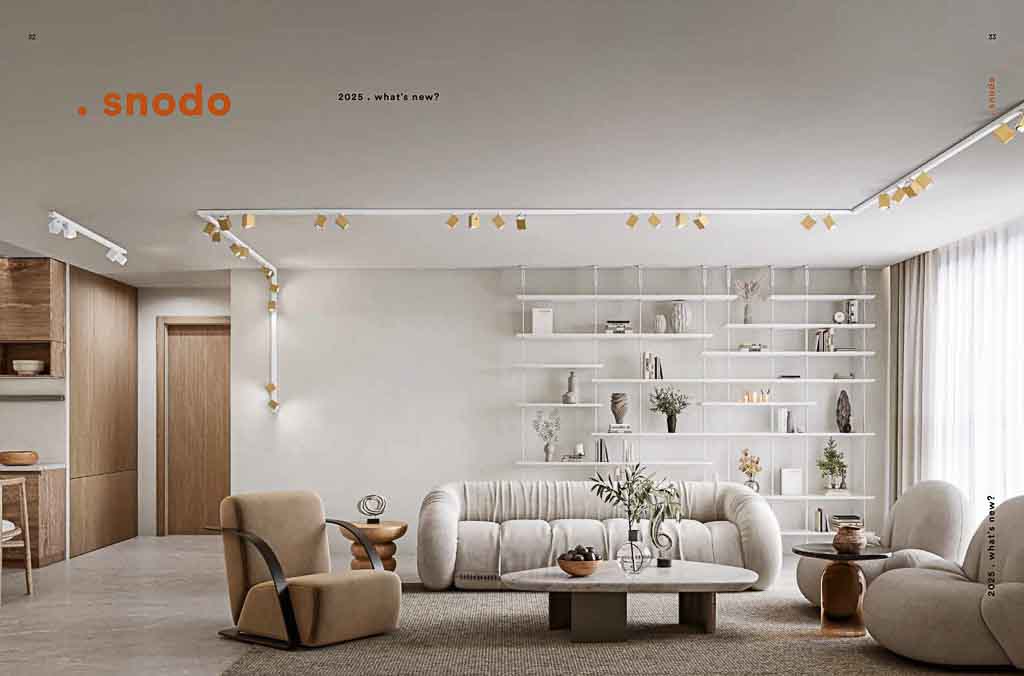 SNODO - SISTEMA FARETTI PERSONALIZZABILE - BINARIO