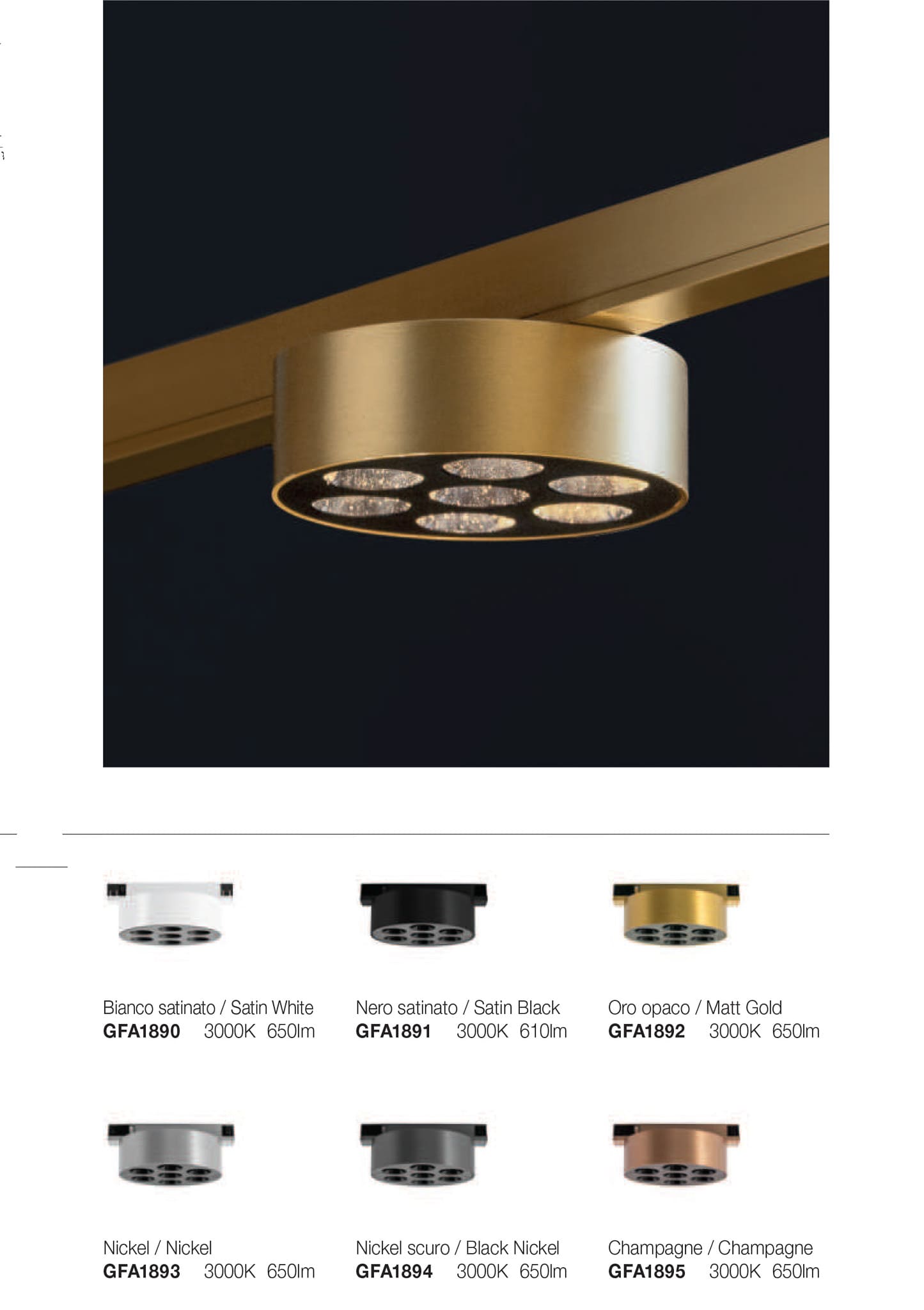 accessori binario decorativi 48V