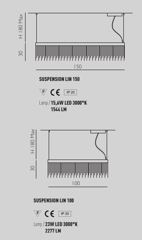 La collezione ECLISSE si presta a soluzioni personalizzabili sia per quanto riguarda la dimensione della struttura che le lunghezza delle calate