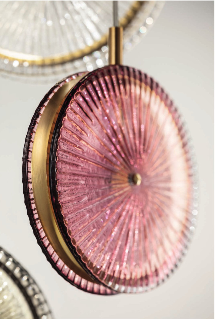 LULU - SOSPENSIONE A FORMA DI ANELLO - CORPO A LED ILLUMINANTE