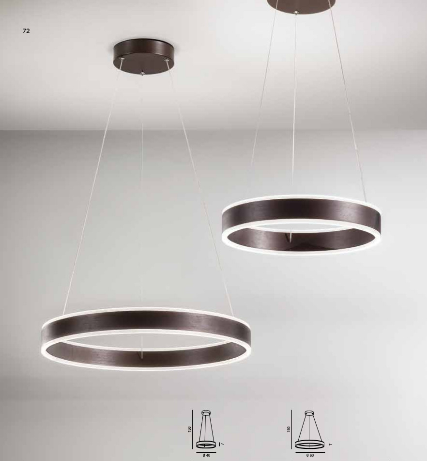 RUST - SOSPENSIONE A LED INTEGRATO RUST - SOSPENSIONE A LED INTEGRATO