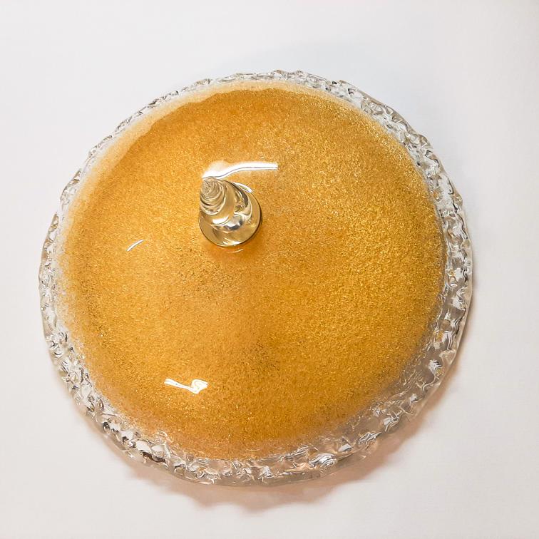 PLAFONIERA SALLY ROUND - COLORE AMBRA