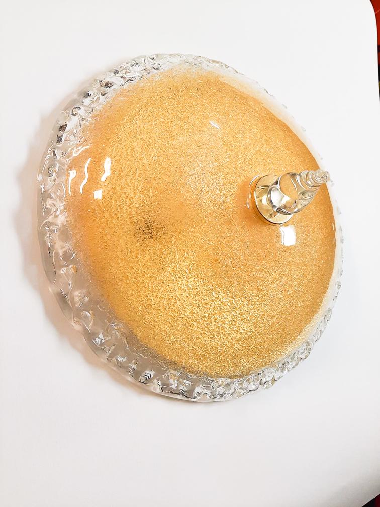 PLAFONIERA SALLY ROUND - COLORE AMBRA