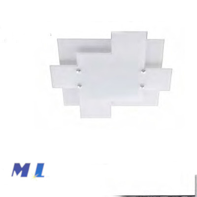 OXFORD - plafoniera piccola bianco