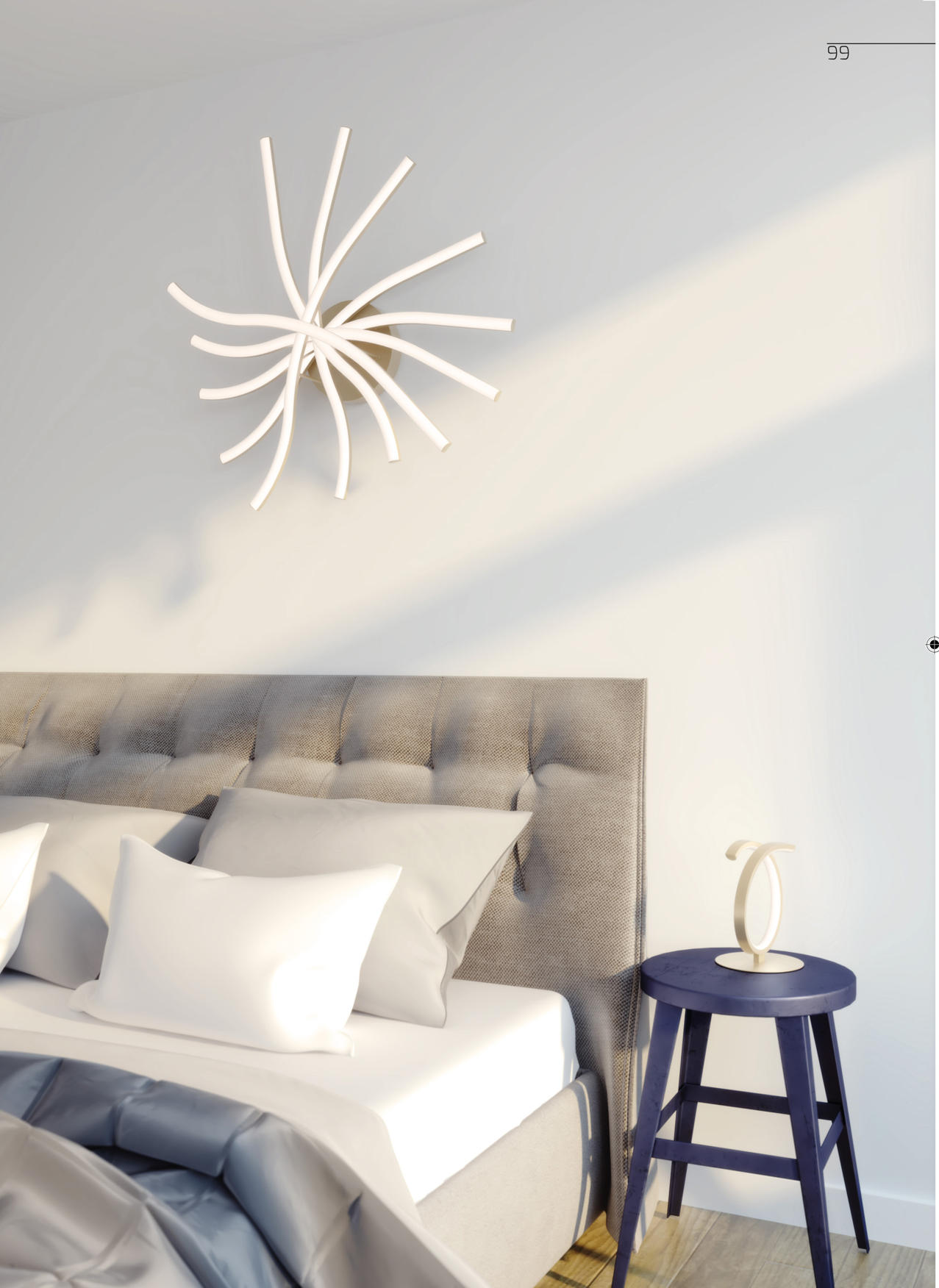 TORNADO PLAFONIERA GRANDE da SOFFITTO - LED INTEGRATO