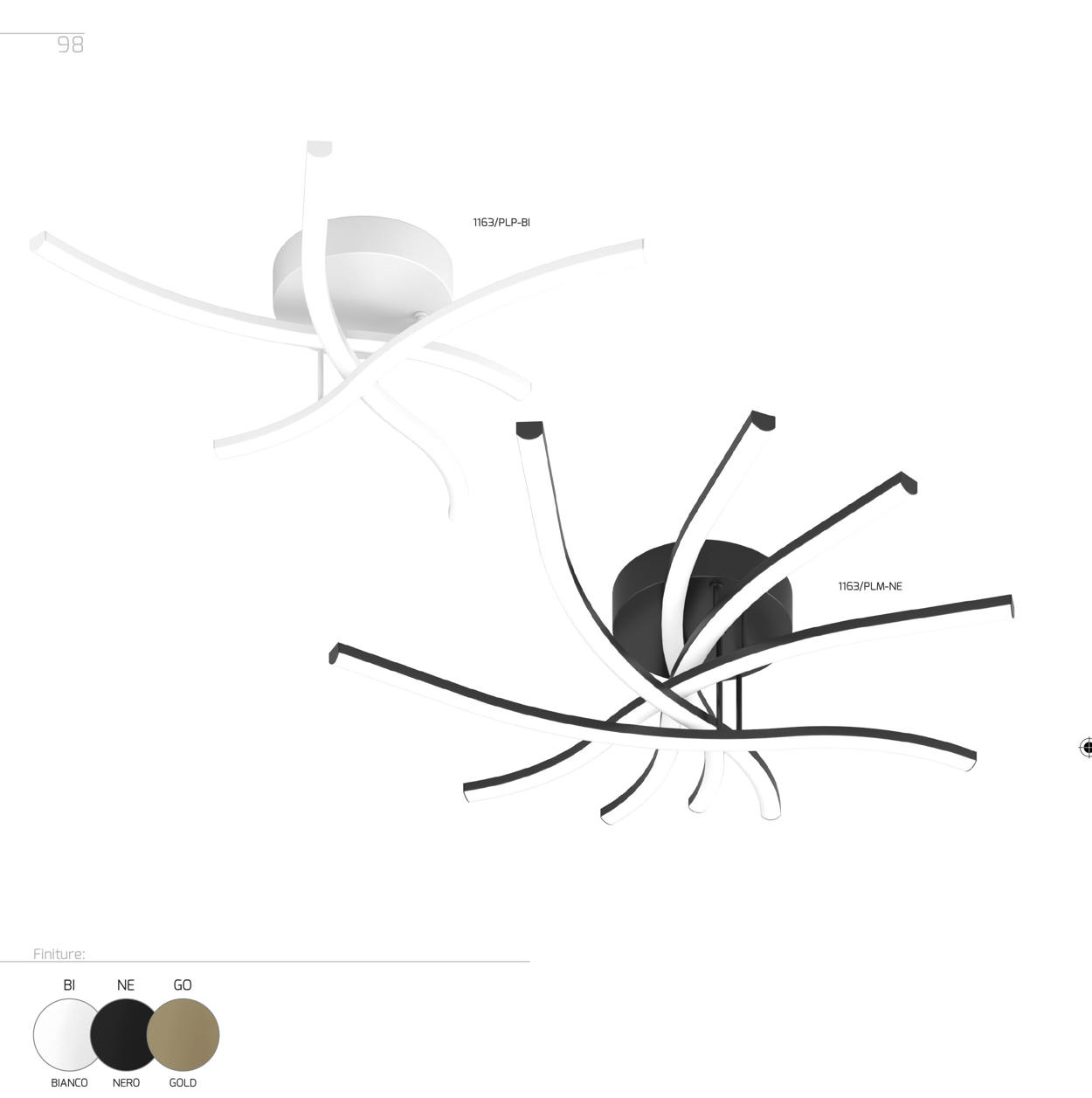 TORNADO PLAFONIERA da SOFFITTO - LED INTEGRATO