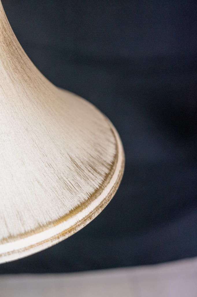 kros - sospensione interno o esterno - color bianco oro