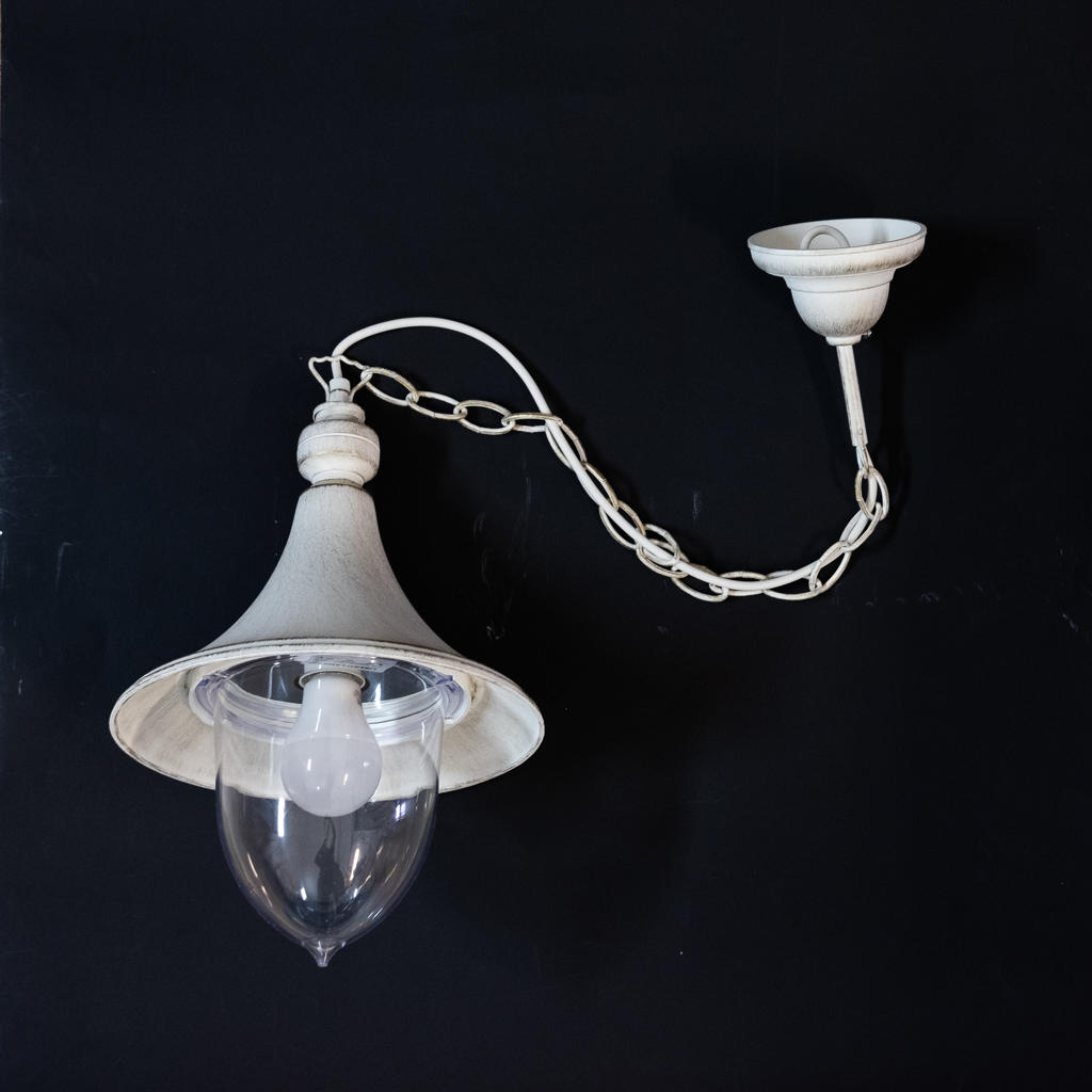 kros - sospensione interno o esterno - color bianco oro