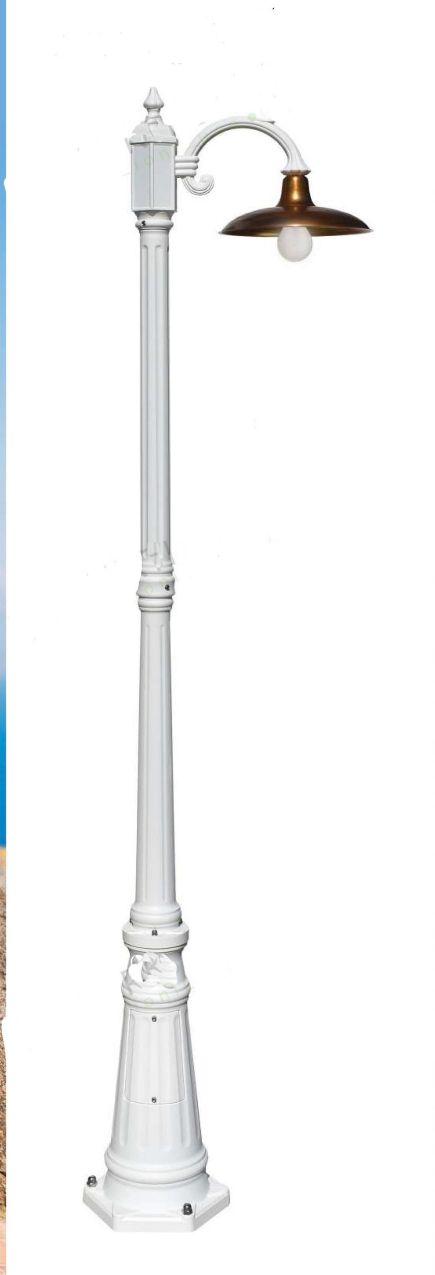 PALETTO NIKE - BRACCIO P04 - COLORE BIANCO - 1 LUCI