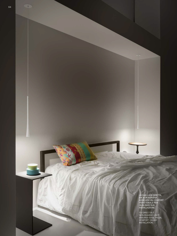 LA SUA LUCE DIRETTA, NON INVASIVA, ASSICURA UN CONFORT VISIVO IDEALE PER QUALSIASI INSTALLAZIONE