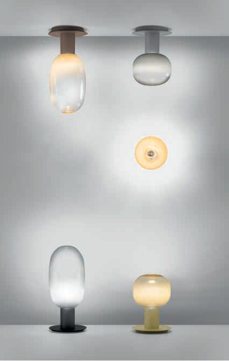 ALBA Ceiling IN VETRO BIG O SMALL CON COLORAZIONE FUME', AMBRA E BIANCO CON MONTATURA NERA OPPURE ORO SPAZZOLATO ALBA Ceiling IN VETRO BIG O SMALL CON COLORAZIONE FUME', AMBRA E BIANCO CON MONTATURA NERA OPPURE ORO SPAZZOLATO