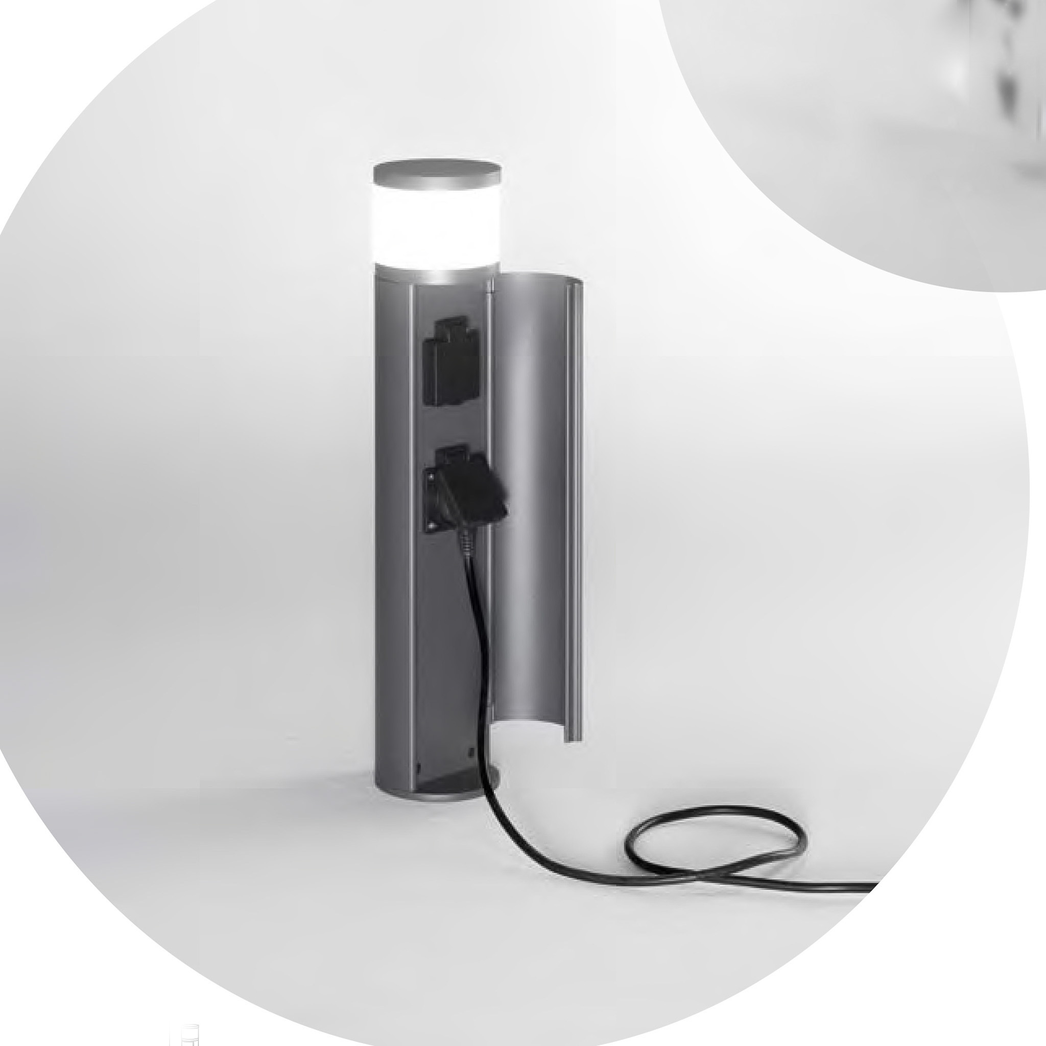 ESPINA, PALO DA ESTERNO CON 2 SPINE NASCOSTE