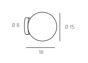 Collezione di lampade a sospensione composta da una o più sfere in vetro pirex soffiato regolabili in altezza e disponibili in diverse finiture.