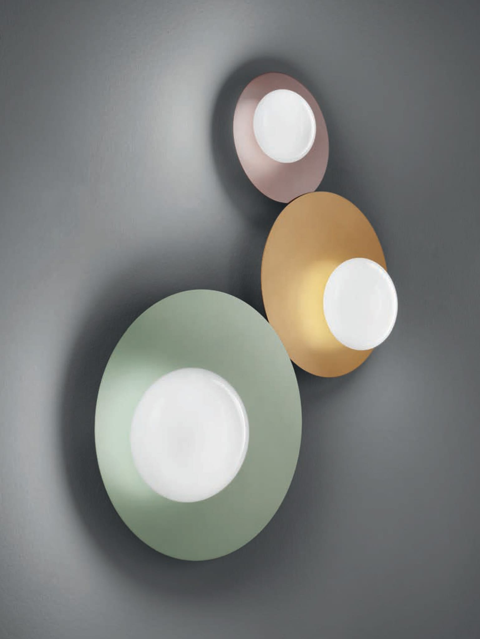 BIANCA APPLIQUE PLAFONIERA SINGOLA O COMBINATA -LUCE LED -LAVORAZIONE ARTIGIANALE