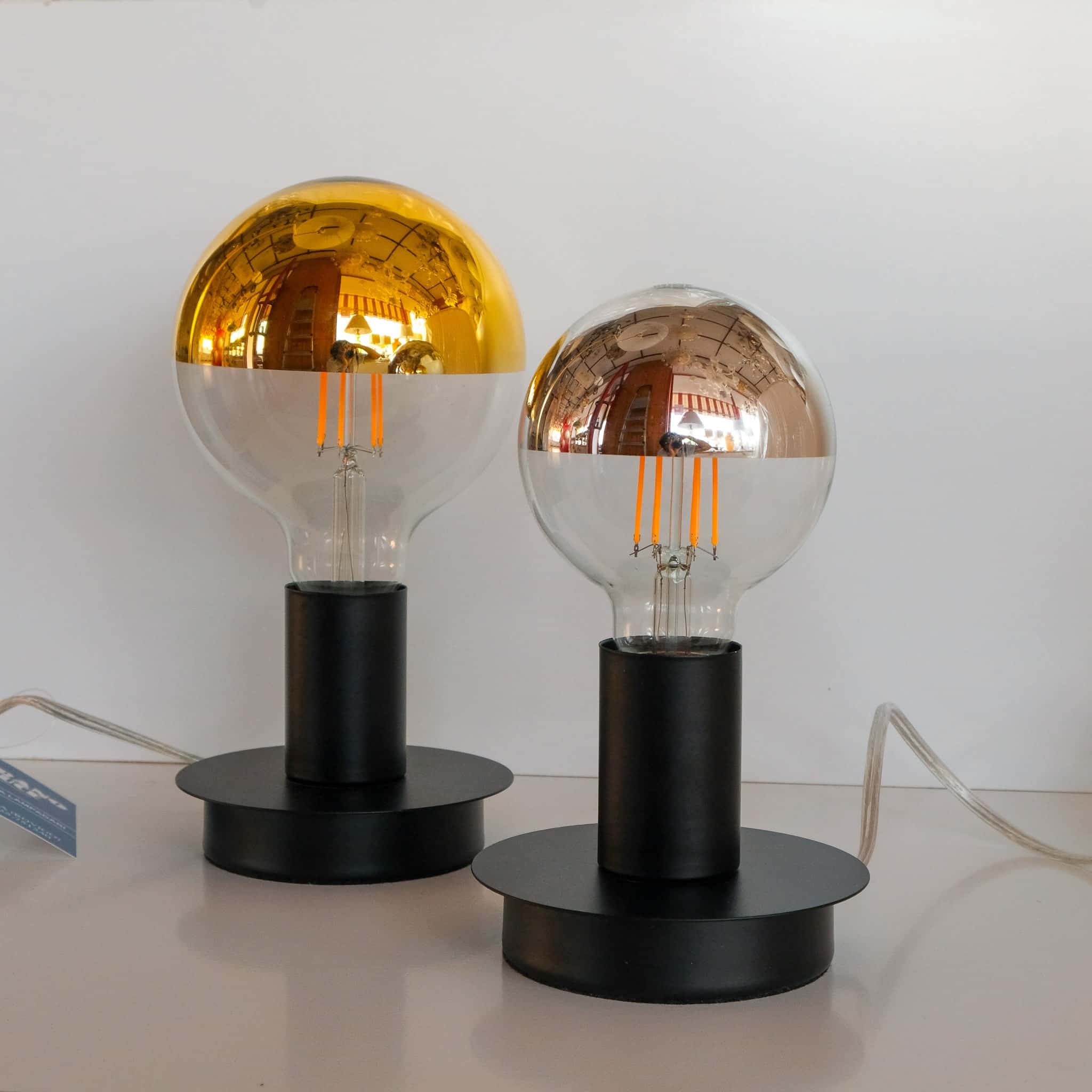 MiN lampade dallo stile moderno - Murano Luce - con lampada a led Vintage