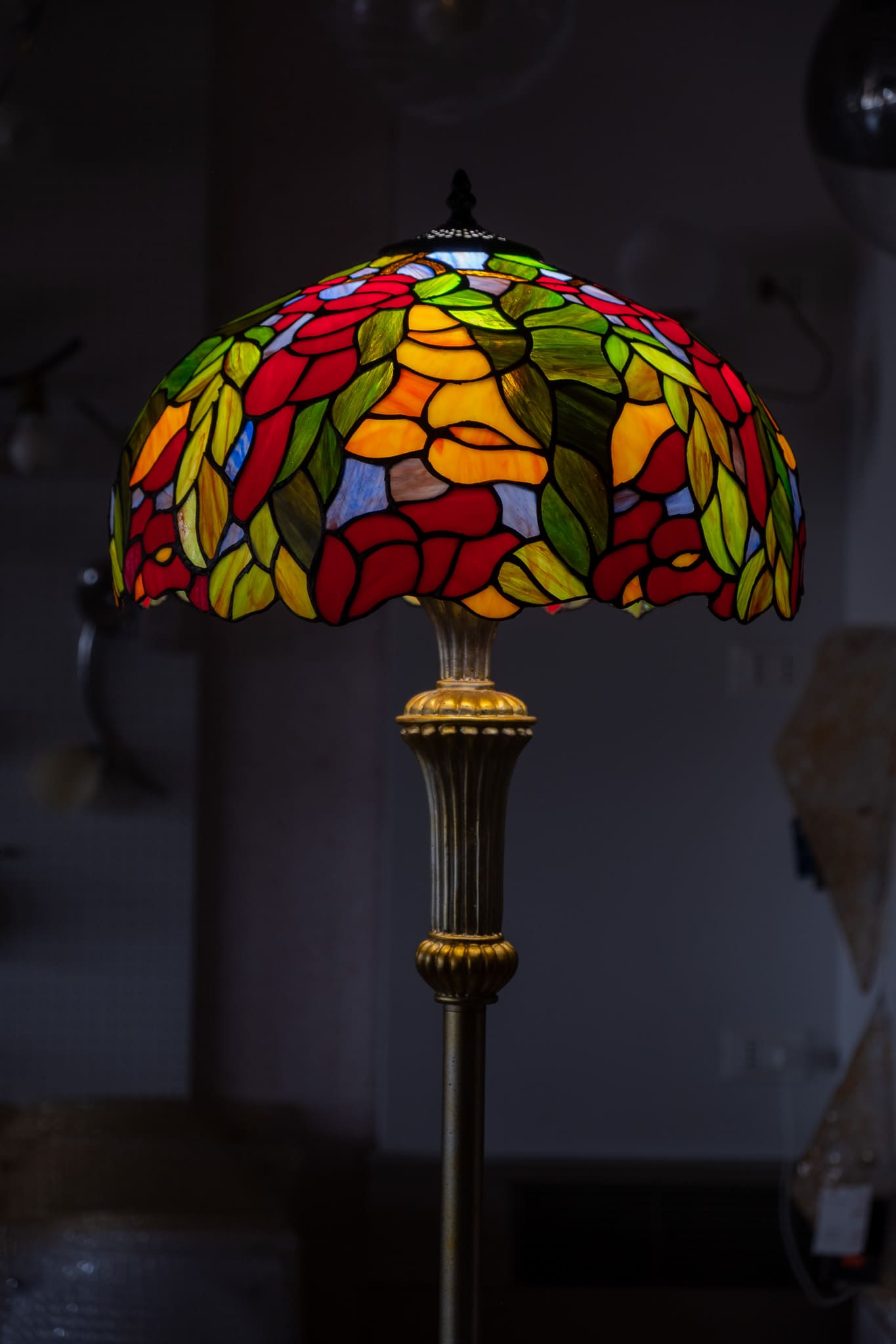 Tiffany Crimson lampada