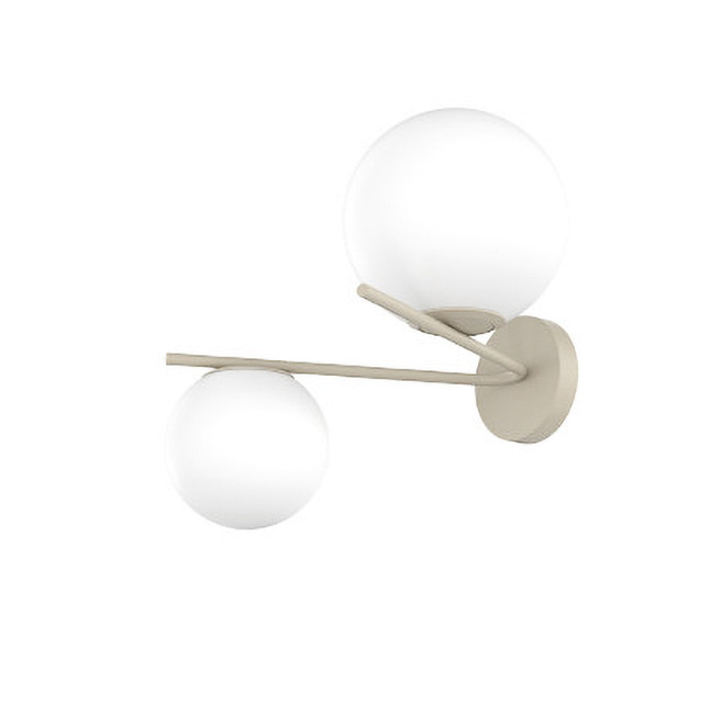 Boomerang, applique/plafoniera 2 luci