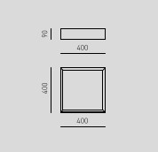 aoi plafoniera piccola misure