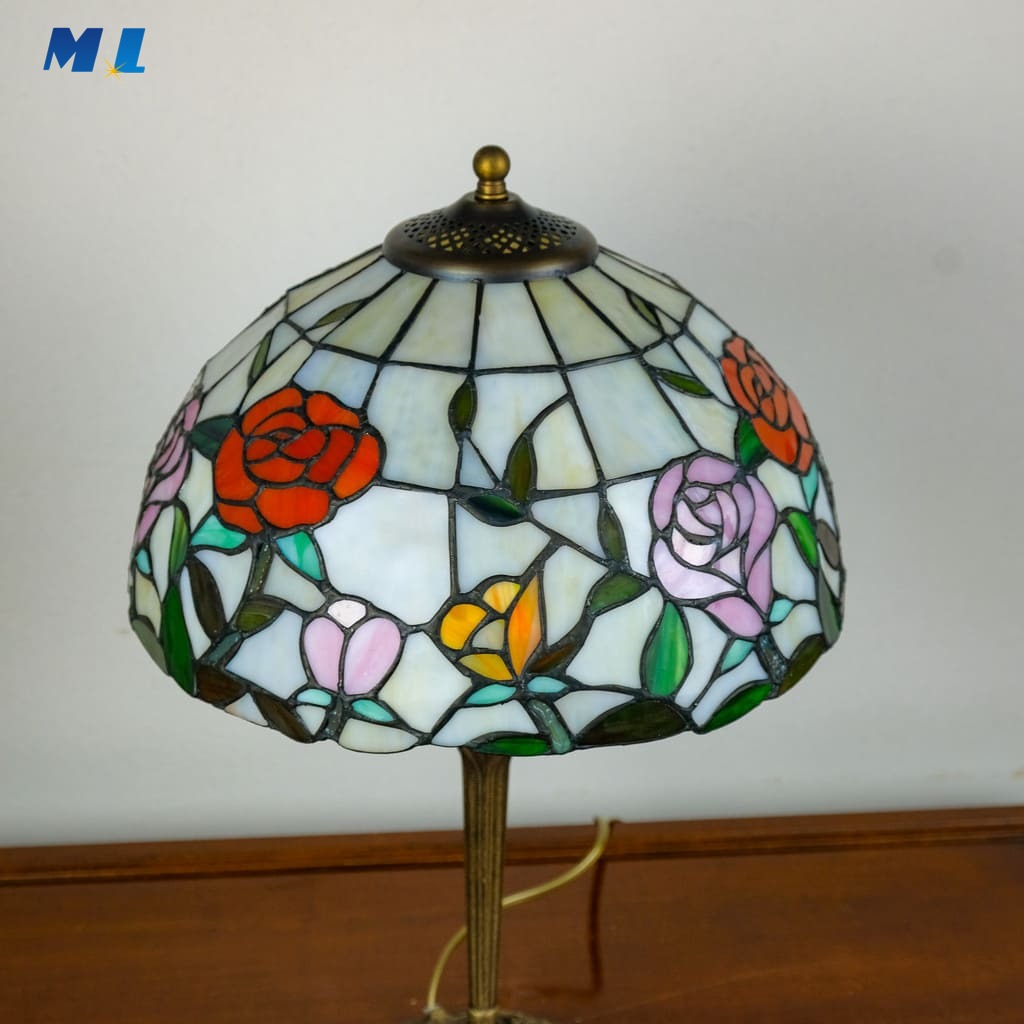 BOBOLI - LAMPADA IN STILE TIFFANY - DIAMETRO 30CM
