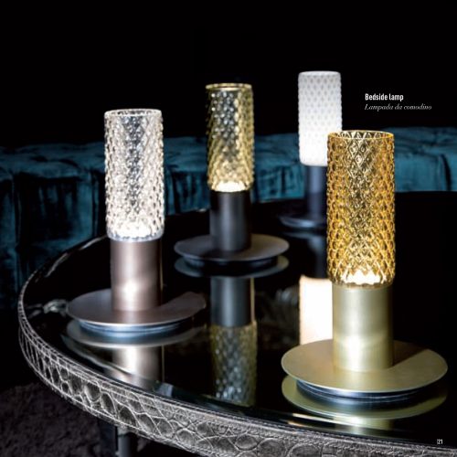 TORCELLO - LAMPADA DA TAVOLO - VETRO SOFFIATO