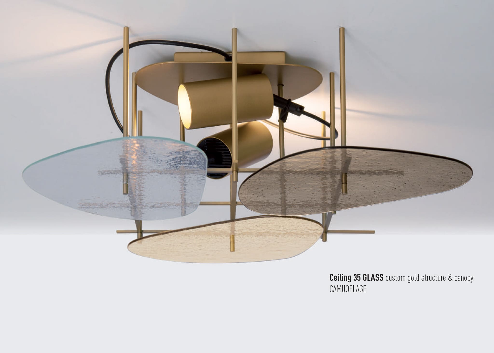 CAMOUFLAGES - PLAFONIERA DA SOFFITTO - CUSTOMIZABILE