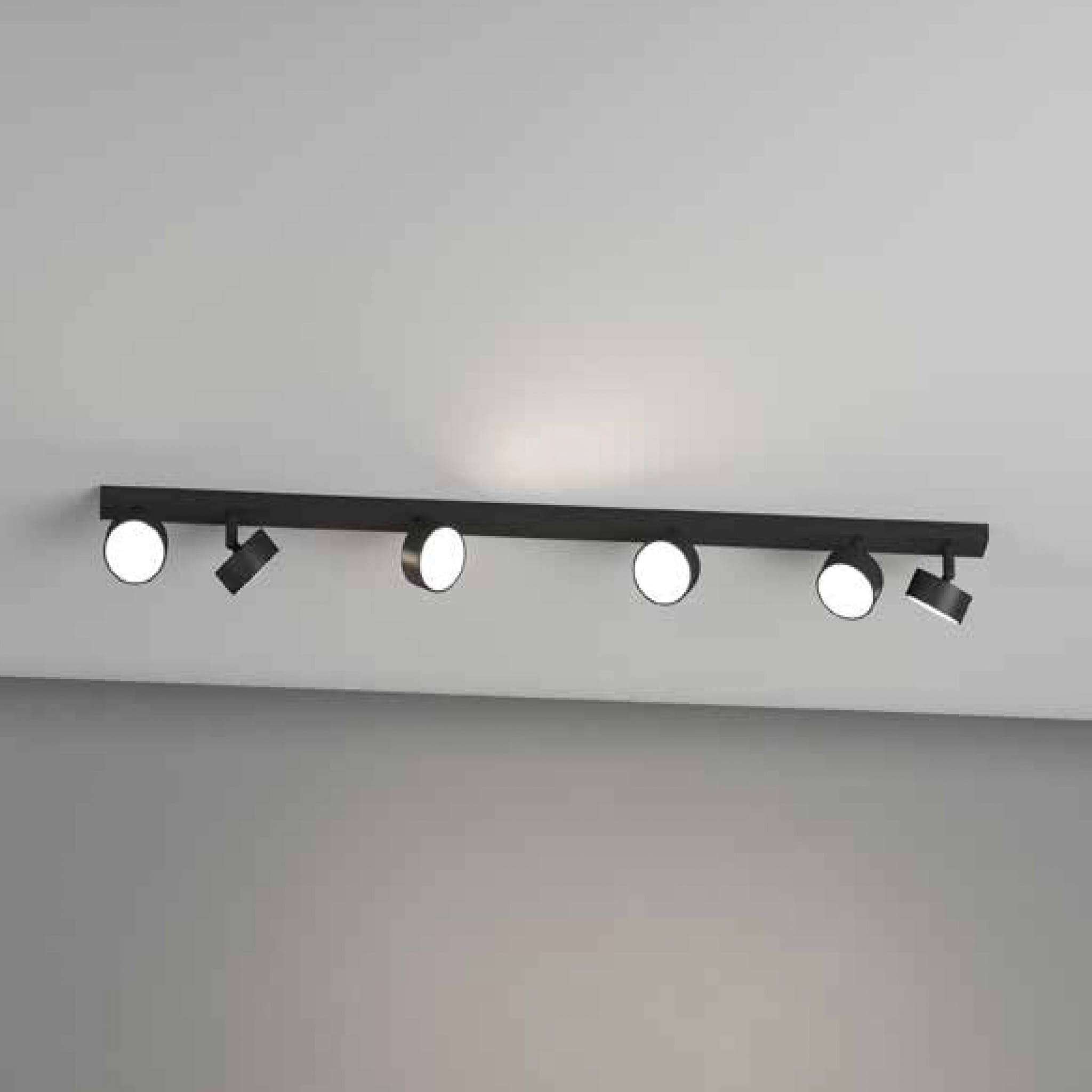 EDRA 6 LUCI EDRA 6 LUCI FARETTO NERO - BINARIO