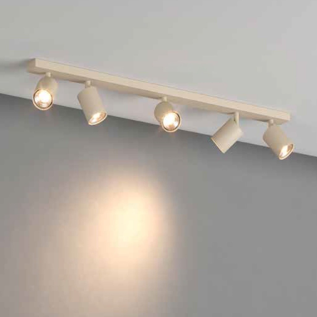 KORA - FARETTO 5 LUCI - COLORE SABBIA KORA - FARETTO 5 LUCI - COLORE SABBIA