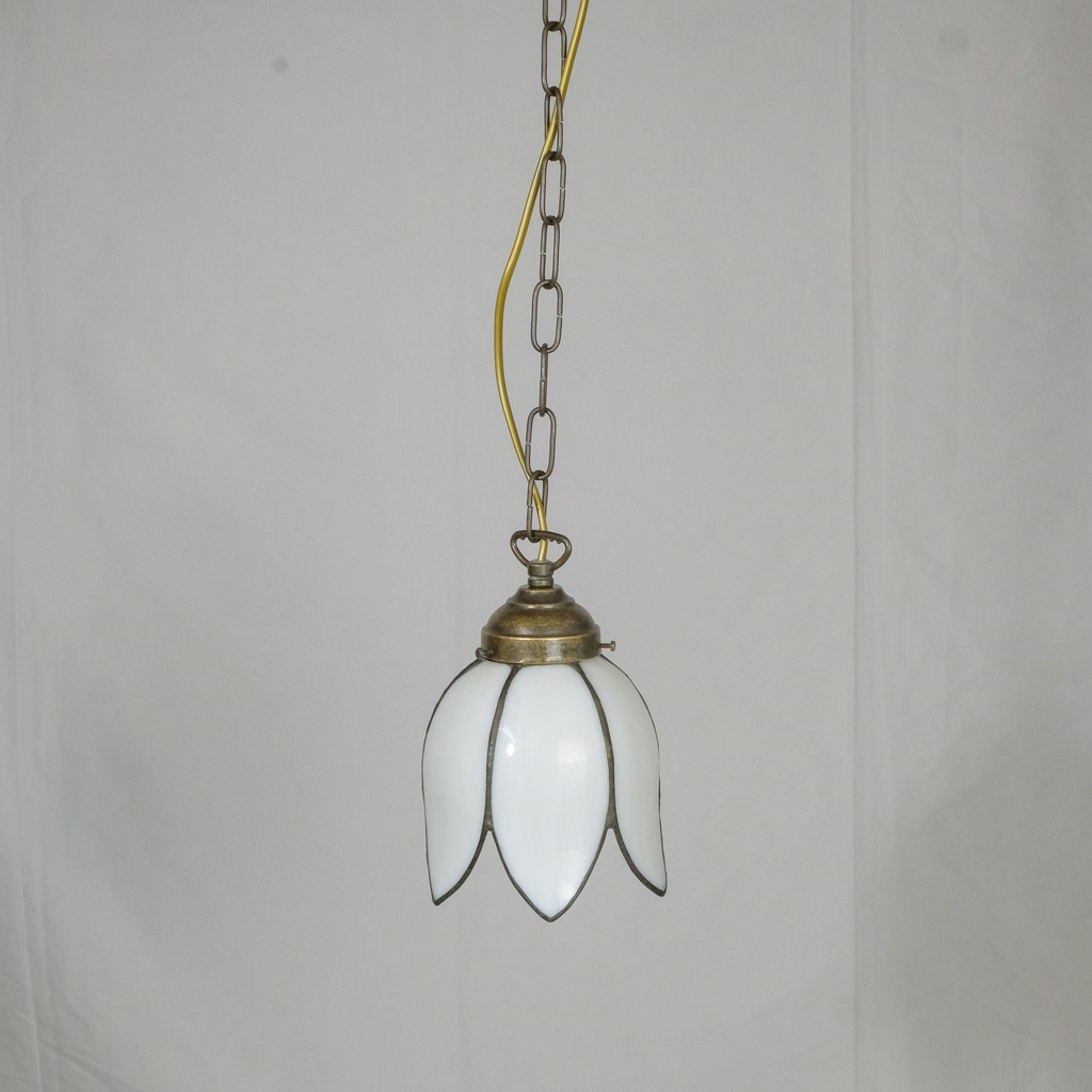 PETALS - SOSPENSIONE MINI TIFFANY - COLOR BIANCO - LAMPADA E27