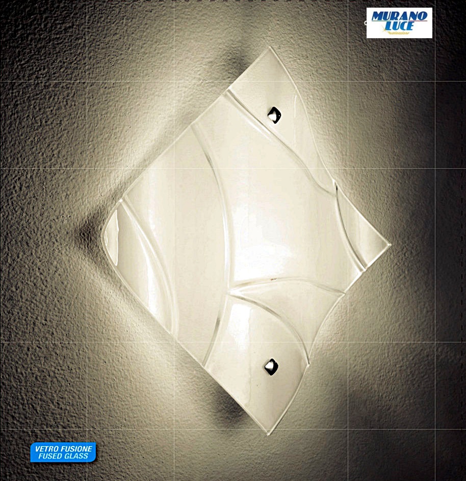 FLY FLY PLAFONIERE - VETRO FUSIONE - 3 MISURE