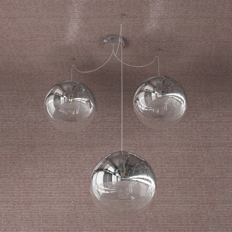 SILVER BALL - COMPOSIZIONE MIX 3 LUCI