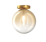 Collezione di lampade a sospensione composta da una o più sfere in vetro pirex soffiato regolabili in altezza e disponibili in diverse finiture.